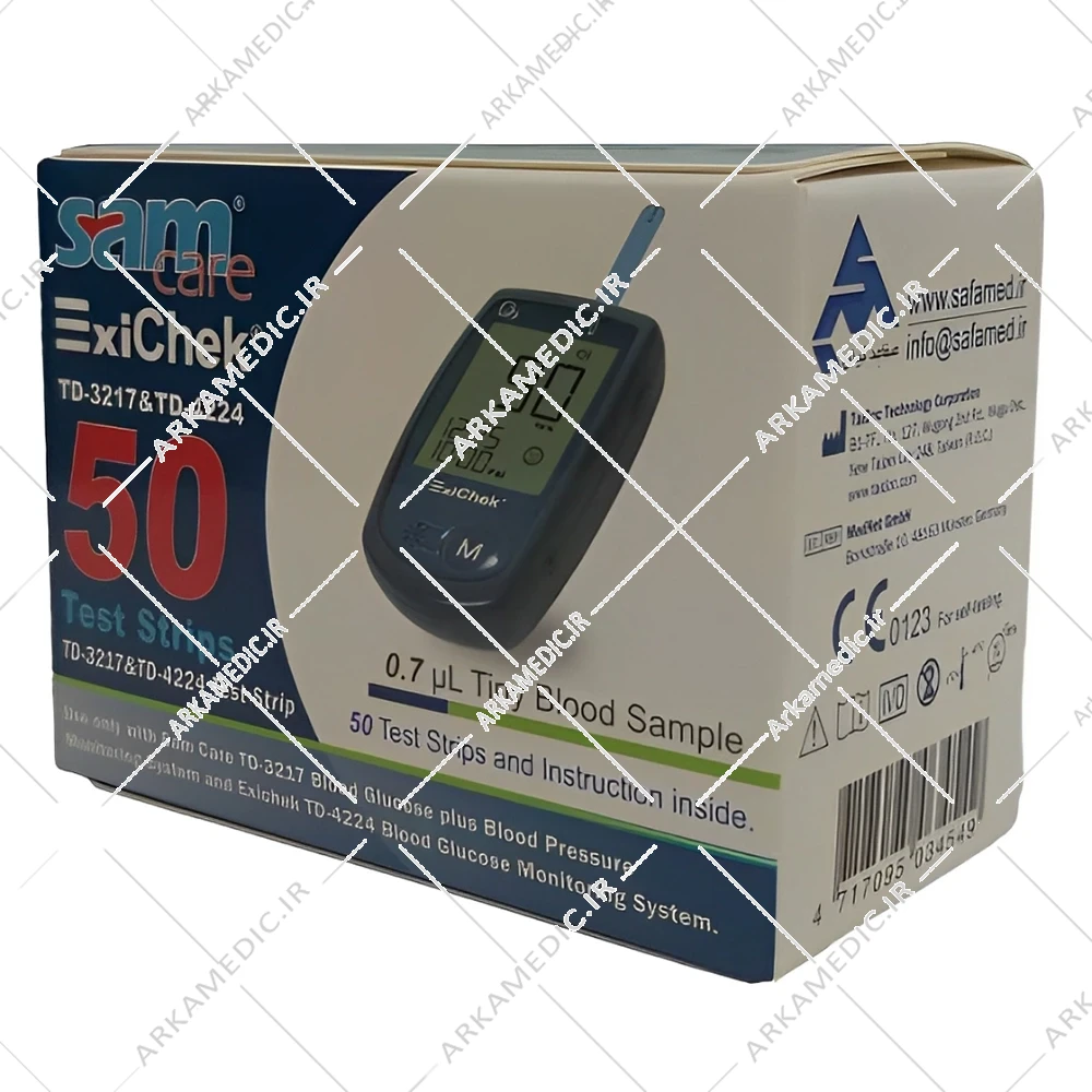 نوار تست قند خون اکسی چک EXICHEK